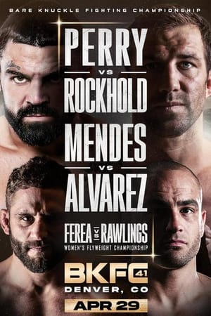 Poster BKFC 41: Perry vs. Rockhold (2023)