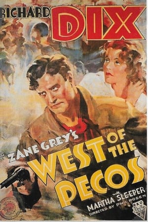 Poster West of the Pecos 1934