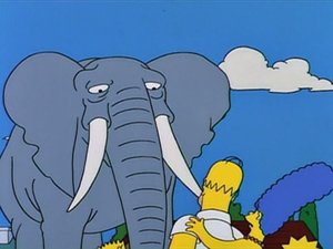 Image Bart Gets an Elephant