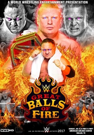 Poster WWE Great Balls of Fire (2017)