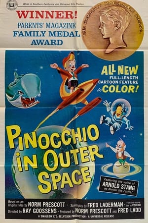 Poster Pinocchio in Outer Space 1965