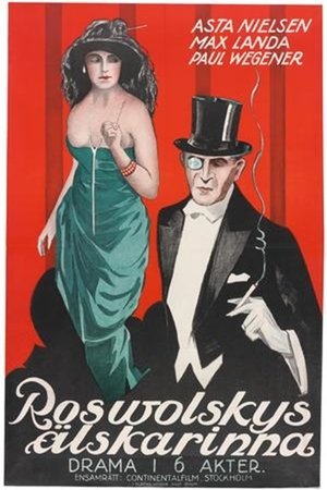 Poster Die Geliebte Roswolskys 1921