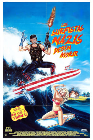 Poster Los surfistas nazis deben morir 1987