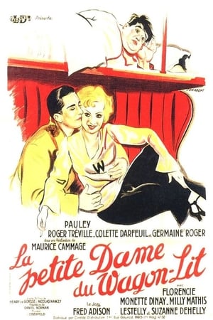 Poster La petite dame du wagon-lit 1936