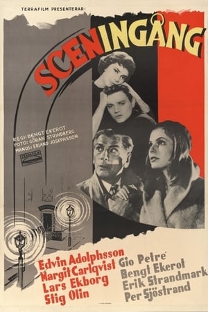 Poster Sceningång (1956)