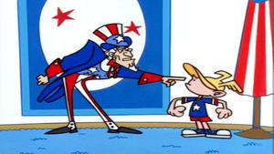 Dexter's Laboratory The Justice Friends: Say Uncle Sam