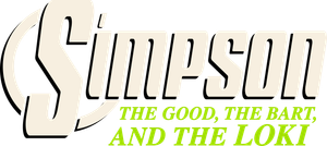 The Simpsons: The Good, the Bart, and the Loki (2021) Streaming official logo