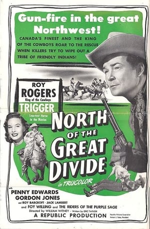 Poster North of the Great Divide 1950