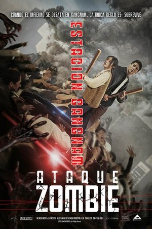Póster oficial de la película Gangnam Zombie