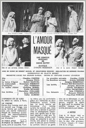L'Amour masqué