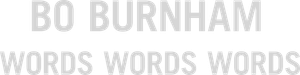 Bo Burnham: Words, Words, Words