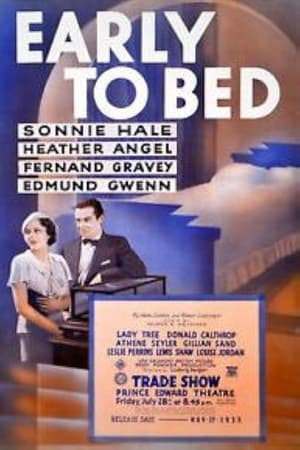 Poster Early to Bed 1933