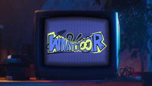 WHAT? DOOR! backdrop