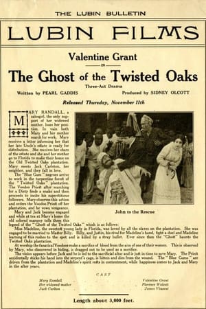 Poster The Ghost of Twisted Oaks (1915)