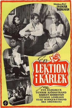 Poster En lektion i kärlek 1954
