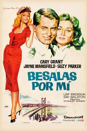 Poster Bésalas por mí 1957