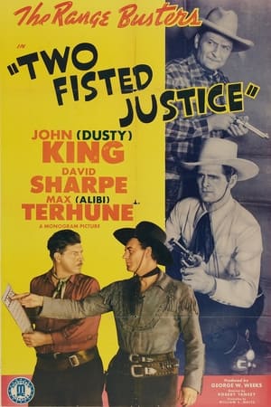 Poster Two Fisted Justice (1943)