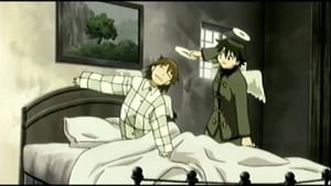 Haibane Renmei Trash Day / Clock Tower / Birds Flying over the Walls