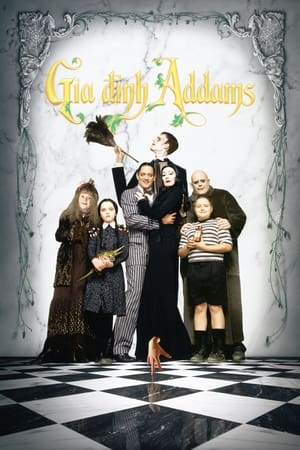 Poster Gia Đình Addams 1991