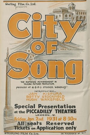 Poster City of Song 1931