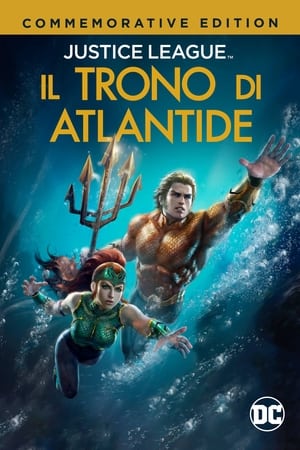 Poster Justice League - Il trono di Atlantide 2015