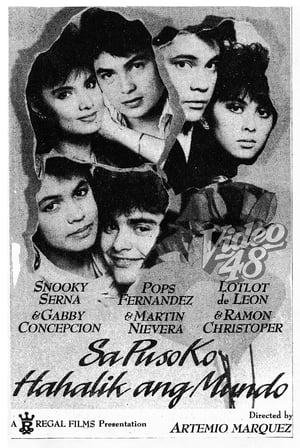 Poster Sa Puso Ko Hahalik Ang Mundo (1988)