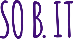 So B. It — Logos 1