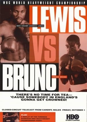 Poster Lennox Lewis vs. Frank Bruno | WBC World Heavyweight Championship (1993)
