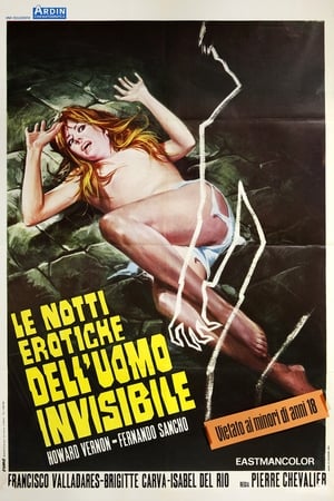Poster Le notti erotiche dell'uomo invisibile 1970