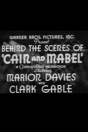 Poster Behind the Scenes of Cain and Mabel (1936)