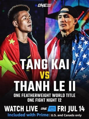 Poster ONE Fight Night 12: Superlek vs. Khalilov 2023