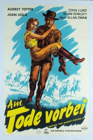 Poster Am Tode vorbei 1953