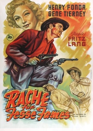 Poster Rache für Jesse James 1940