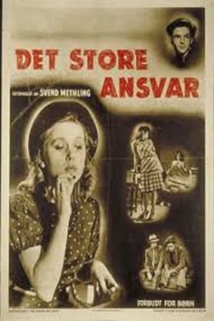 Poster Det store ansvar (1944)