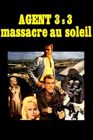 Poster Agent 3S3, Massacre in the Sun 1966