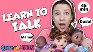 Learn To Talk with Ms Rachel - Help Take Care of Dolls - Speech, Baby Sign - Doll turn into baby | StreamHub