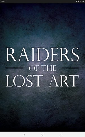 Raiders of the Lost Art