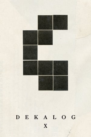 Poster Dekalog, dziesiec 1989