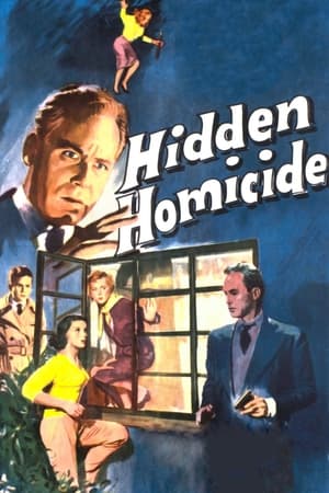 Poster Hidden Homicide 1959