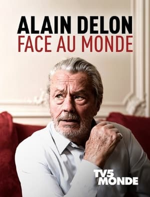 Poster Alain Delon face au monde 2021