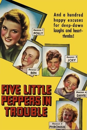 Five Little Peppers in Trouble poster