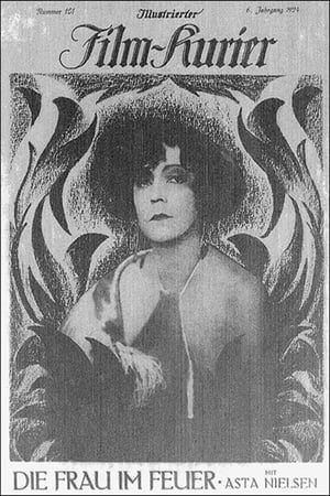 Poster Die Frau im Feuer 1924
