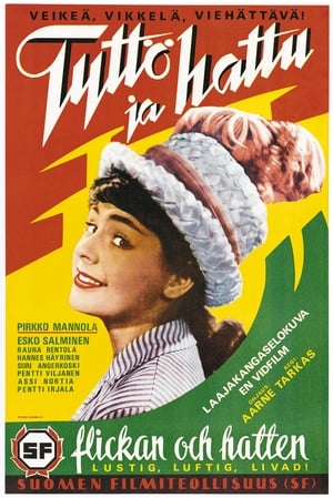 Poster Tyttö ja hattu 1961