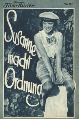 Poster Susanne macht Ordnung 1930