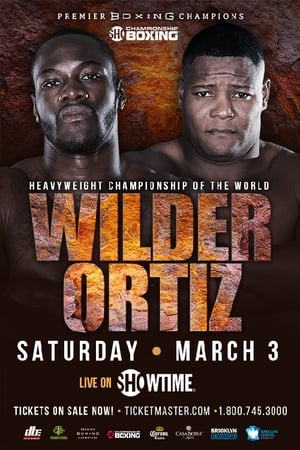 Poster Deontay Wilder vs. Luis Ortiz 2018