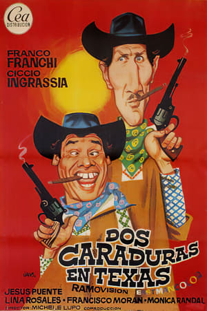 Poster Dos caraduras en Texas 1965