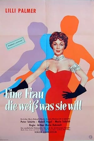 Poster Eine Frau, die weiß was sie will (1958)