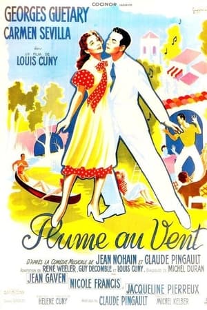 Poster Plume au vent 1952