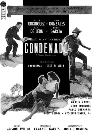 Poster Condenado 1958