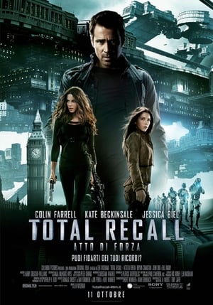 Poster Total Recall - Atto di forza 2012